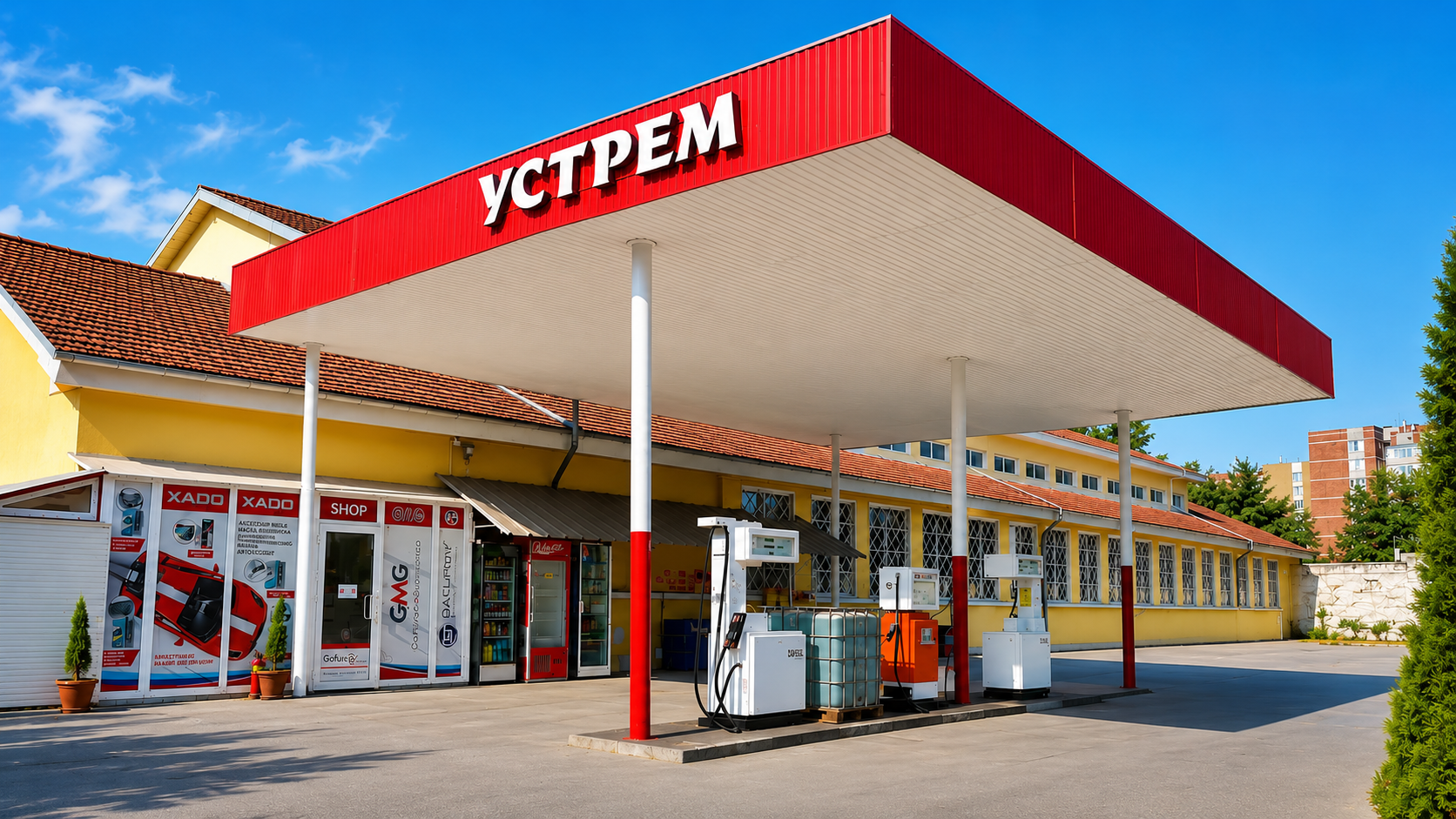 Бензиностанция Гафуров Металс Груп в град Свищов